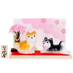 figurine Shiba sakura